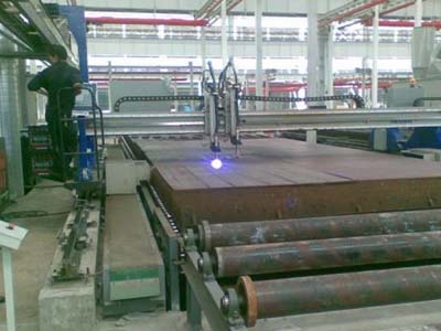 國內某煤機生產企業等離子切割機除塵